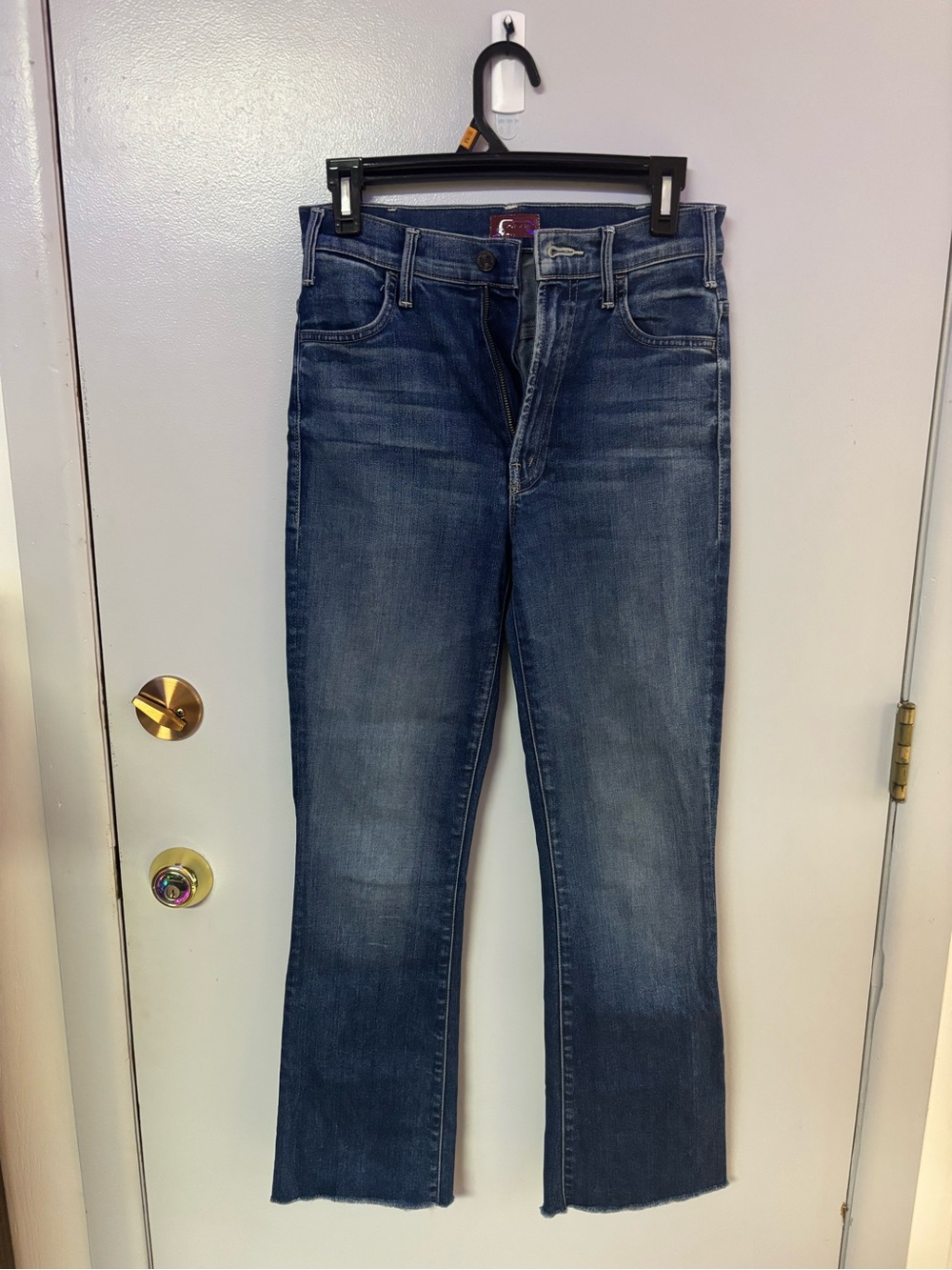 MOTHER The Hustler Ankle Fray Night Clubbing Jeans